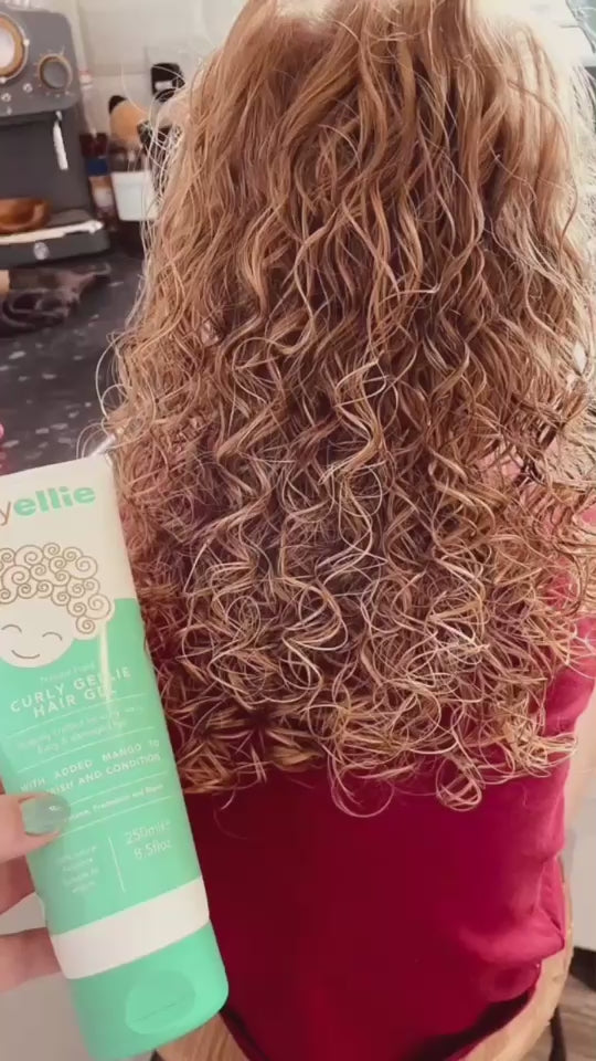 Gel para el cabello de fijación natural Curly Gellie 